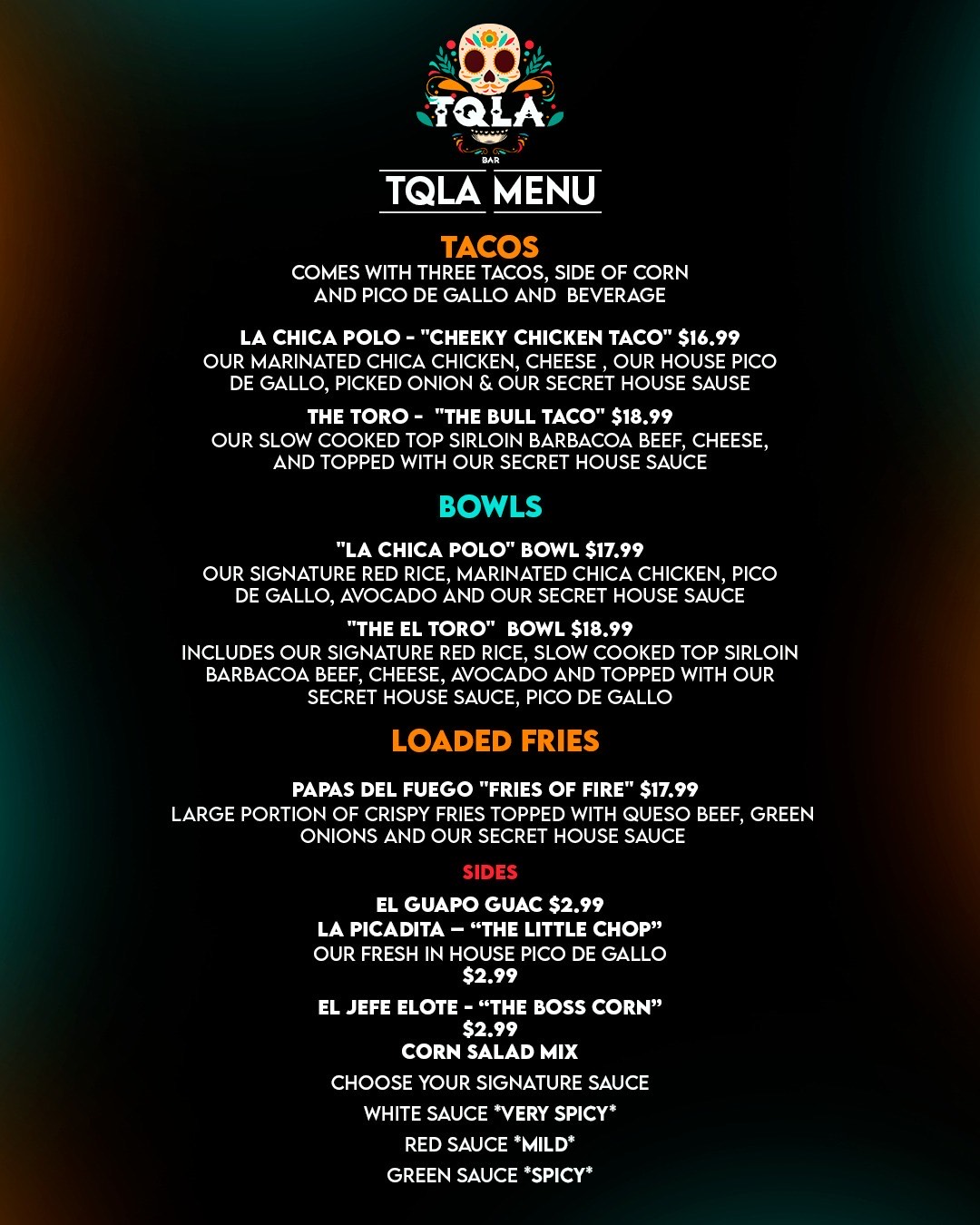 Food Menu